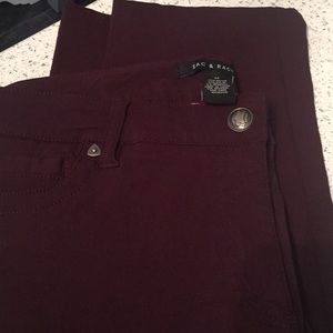 Maroon Ladies dress pants 12